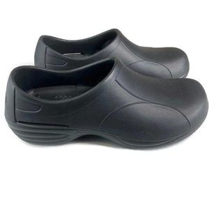 Tredsafe Black Slip Resistant Clogs Women's 8W